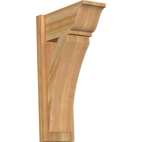 Ekena Millwork Thorton Traditional Rough Sawn Outlooker, Western Red Cedar, 8"W x 16"D x 28"H OUT08X16X28THR01RWR - main